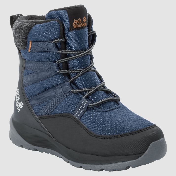 Jack Wolfskin Kids Polar Bear Texapore High Waterproof Boots Blue/Black 597360TEO